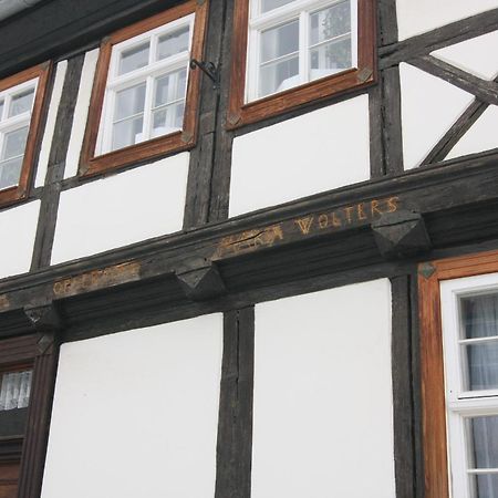 Urlaub Im Fachwerk - Das Sattlerhaus Кведлинбург Экстерьер фото