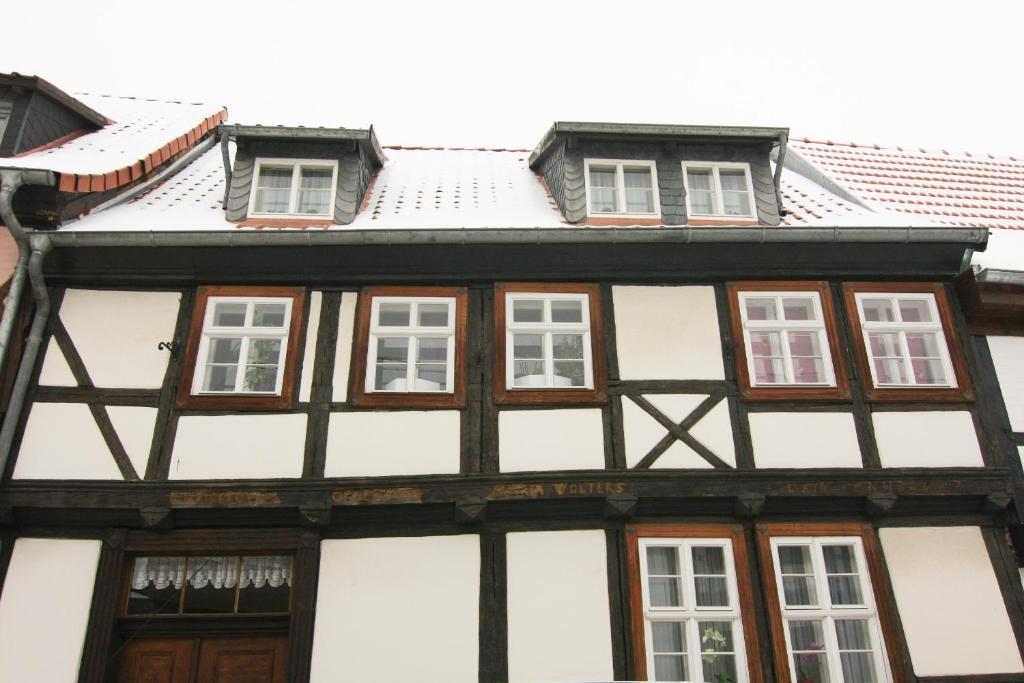 Urlaub Im Fachwerk - Das Sattlerhaus Кведлинбург Экстерьер фото