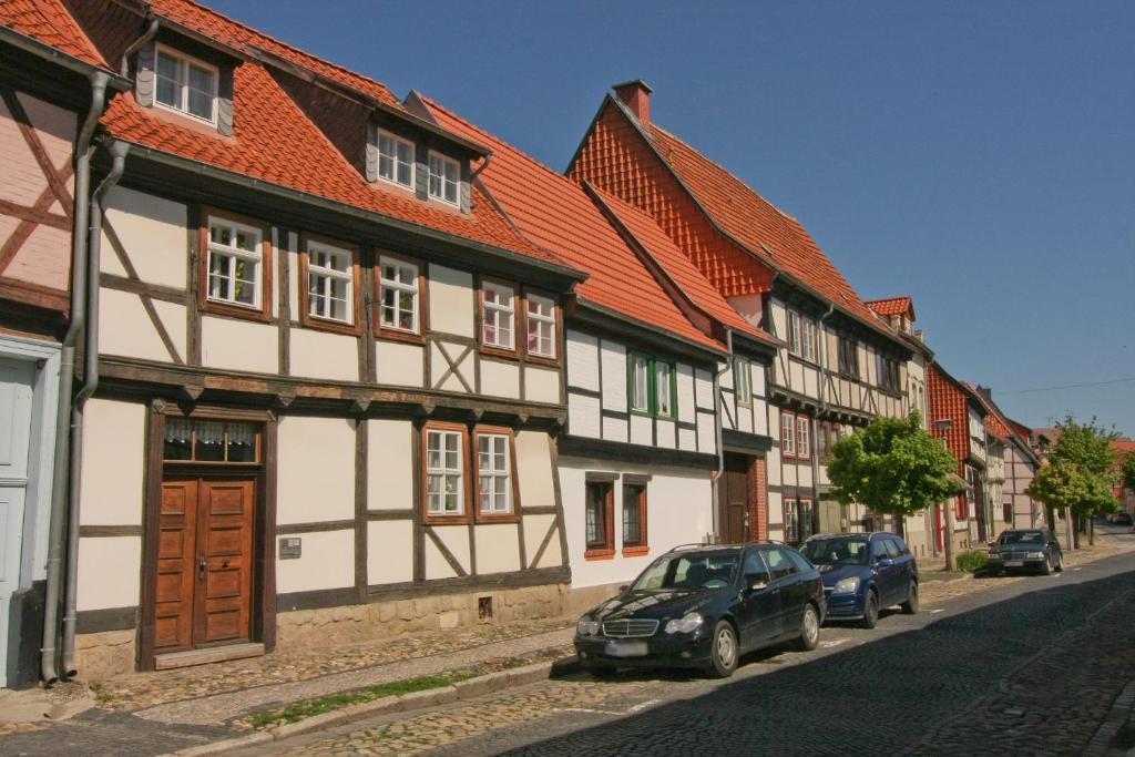 Urlaub Im Fachwerk - Das Sattlerhaus Кведлинбург Экстерьер фото
